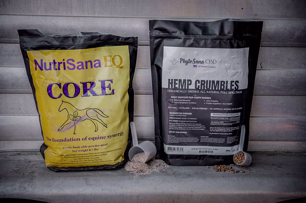 horse supplement stack with cbd and collagen